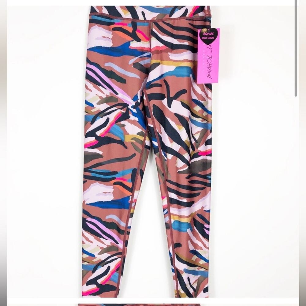 NWT betsey johnson printed performance leggings